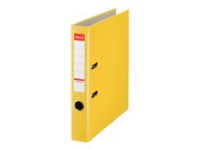 Esselte ESSENTIALS - classeur à levier - pour A4 - capacité : 350 feuilles - jaune