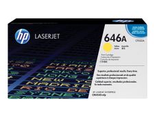 HP 646A - Geel - origineel - LaserJet - tonercartridge (CF032A) - voor LaserJet Enterprise CM4540 MFP, CM4540f MFP, CM4540fskm MFP