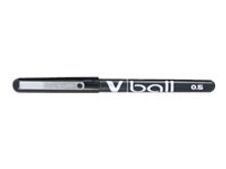 Pilot V Ball - Rollerbalpen - zwart - 0.5 mm - extra fijn - 12 stuks - pak van 12