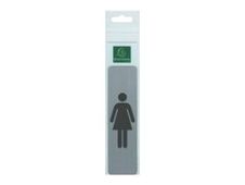 Exacompta teken - woman - 44 x 165 mm - aluminium