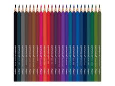 Maped Color'Peps Star - crayon de couleur - magenta, turquoise, vert olive, bleu acier, argent, rouge foncé, or, fuchsia, abricot, crème, cannelle, Sienne brulée, bleu ciel, jaune citron, blush, corail, vert pomme, gris-bleu, rose pastel, miel, rose clair