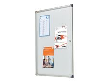 Nobo - Vitrine intérieure 9 A4 (730 x 980 mm) - cadre aluminium fond métal
