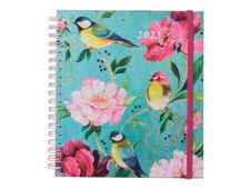 Agenda Sophie Adde - 1 semaine sur 2 pages - 15 x 17 cm - oiseaux - Exacompta