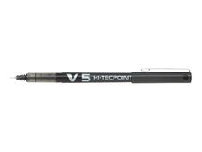 Pilot Hi-Tecpoint V5 - Rollerbalpen - zwart - 0.5 mm - fijn - pak van 12