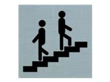 PICKUP Alulook - Teken - stairs - 80 x 80 mm - zelfklevend