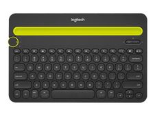 Logitech Multi-Device K480 - toetsenbord - Frans - zwart