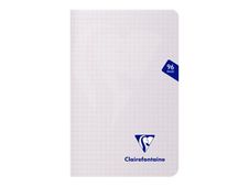 Clairefontaine MIMESYS - Notitieboek - geniet - 110 x 170 mm - 48 vellen / 96 pagina's - van ruiten voorzien - verkrijgbaar in verschillende kleuren - polypropyleen (PP)
