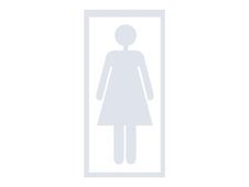 Pickup Home 3D - Pictogramme frame Femme - blanc