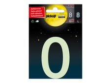 PICKUP Glow In The Dark - Teken - number - 75 mm (height) - zelfklevend