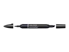 ProMarker - Marqueur double pointe - noir bleuâtre