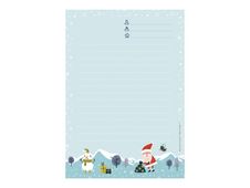 Clairefontaine - ensemble de correspondance - A5 - 6 feuilles - Christmas