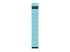 Leitz - étiquette de tranche pour chemise - bleu (pack de 10)