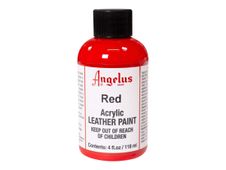 Angelus Leather - verf - acrylverf - rood - 116 ml
