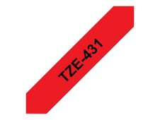 Brother TZe-431 - gelamineerde tape - 1 rol(len) - Rol (1,2 cm x 8 m)