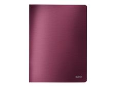 Leitz Style - Porte vues - 40 vues -  A4 - rouge rubis
