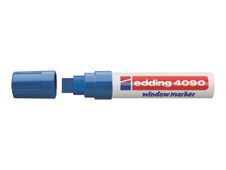 edding 4090 window - marker - blauw
