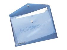 FolderSys - documentportefeuille - voor A4 - doorschijnend rood (pak van 10)