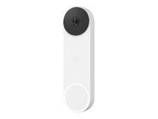 Google Nest - deurbel - 802.11b/g/n, Bluetooth LE - sneeuw