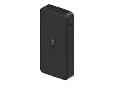 Xiaomi Redmi - powerbank / batterie de secours - 20000 mAh - Fast Charge - 2 connecteurs de sortie (USB-A) - noir