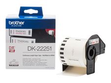 Brother DK22251 - doorlopend etiketpapier - 1 rol(len) - rol (6,2 cm x 15,24 m)
