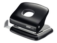 Rapid Fashion FC20 - perforator - 20 vellen - 2 gaten - metaal, ABS plastic - zwart