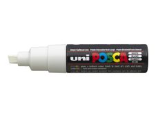 Uni POSCA PC-8K - Marker - wit - pigmentinkt op waterbasis - 8 mm - breed