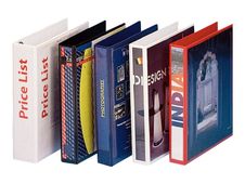 Esselte ESSENTIALS - classeur à anneaux personnalisable - pour A4 - capacité : 180 feuilles - noir