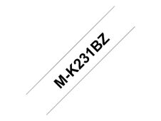 Brother M-K231BZ - etikettape - 1 rol(len) - Rol (1,2 cm x 8 m)