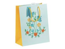 Clairefontaine - Sac cadeau - rosalie bleu - 26,5 cm x 14 cm x 33 cm