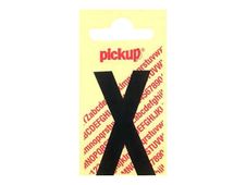 PICKUP LETTERING MONO Nobel - Zelfklevend etiket - voorgedrukt: X - matzwart
