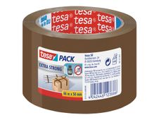 Tesapack Extra Strong - Verpakkingstape - 50 mm x 66 m - PVC - bruin