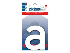 Pickup Home 3D Rio 100 - teken - kleine letter - A - 100 mm (hoogte) - acryl - wit