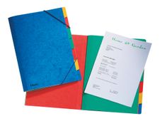 Esselte Rainbow - classeur - 7 positions - pour A4 - à onglets
