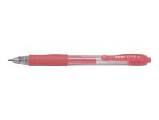 Pilot G-2 Neon - Rollerbalpen - neon roze - gelinkt - 0.7 mm - gemiddeld - terugtrekbaar