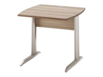Gautier office JAZZ+ - Tafel - square with rounded sides - eiken