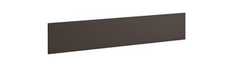 Voile de fond pour bureau MAMBO L160 cm - L130 x H25 cm - Chocolat