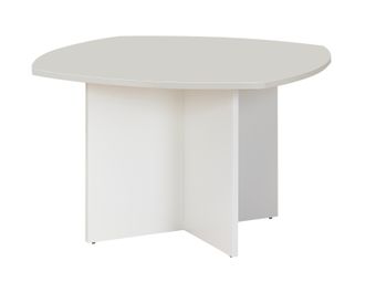 Table rectangulaire avec côtés arrondis SUNDAY - Gris