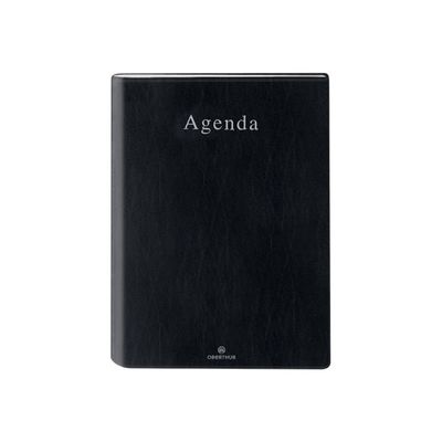 3664447204765-Agenda Oslo 16 Pocket S - 1 semaine sur 2 pages - 9 x 16,5 cm - bleu - Oberthur-Avant-0