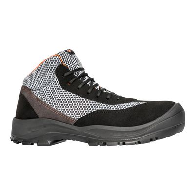 3371820271114-Chaussures de sécurité montantes noir H/F OB PARULO 46-Angle gauche-0