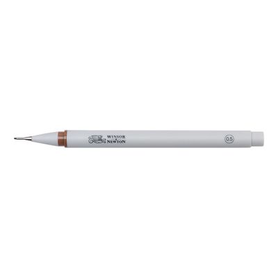 0884955070239-Winsor & Newton - Feutre fin 0,5 mm - sépia-Angle gauche-1