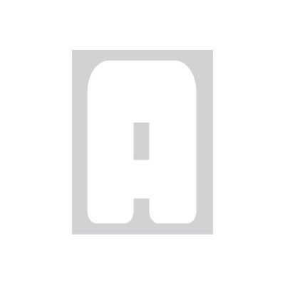 8711234002464-Pickup Déco Anna - Étiquette autocollante 60 mm - Lettre A - blanc-Avant-0