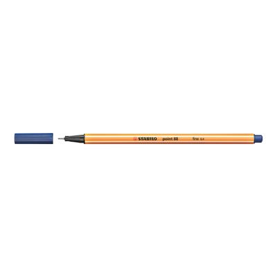 4006381105279-STABILO Point 88 - Feutre fin - 0.4 mm - bleu-Angle gauche-0