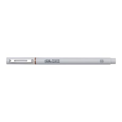 0884955070239-Winsor & Newton - Feutre fin 0,5 mm - sépia-Angle gauche-0