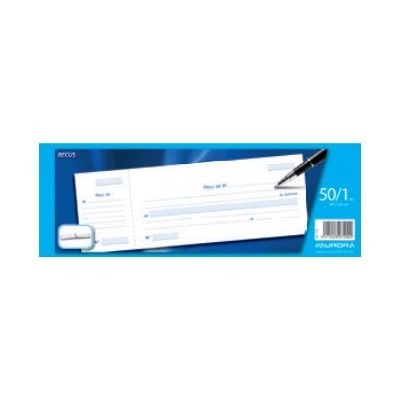 5411028072002-Aurora - carnet de quittances - 50 feuilles - 297 x 105 mm-Avant-0