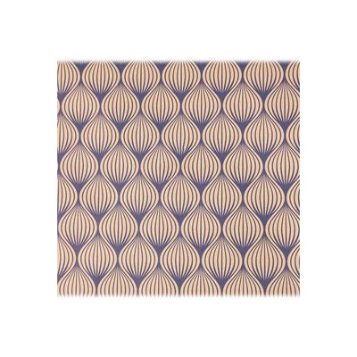 3329682238295-Clairefontaine Knalt - emballage cadeau - 35 cm x 5 m - bleu - papier kraft - 1 rouleau(x)-Gros plan-3
