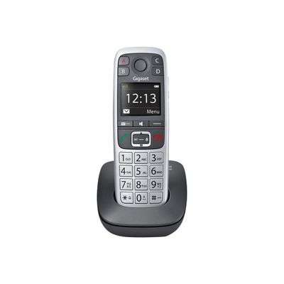 4250366848648-Gigaset E560 - téléphone sans fil - argent-Avant-1