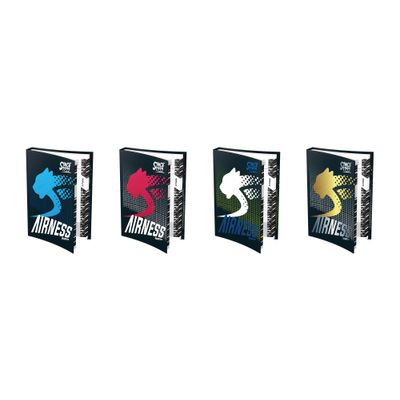 3020120004563-Agenda Airness Giant Cross - 1 jour par page - 12 x 17 cm - différents modèles disponibles - Hamelin--0