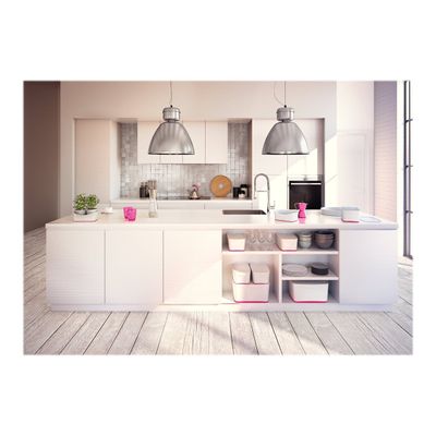 4002432116478-Leitz MyBox - Boîte de rangement format moyen - blanc/rose-Avant-6