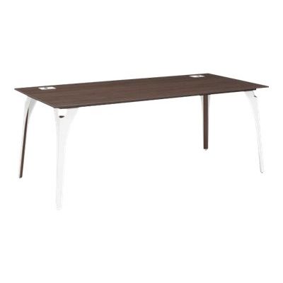 3483600647320-Bureau XENON - 190 cm - Pieds métal - Chêne royal-Angle gauche-0