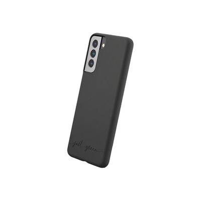 3571211453635-Just Green - coque de protection pour Samsung S21 - black-Arrière-1